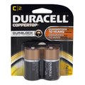 Duracell Coppertop C Batteries - Card of 2