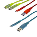 Hottips Braided Cable With Micro USB Connector - 10 ft.
