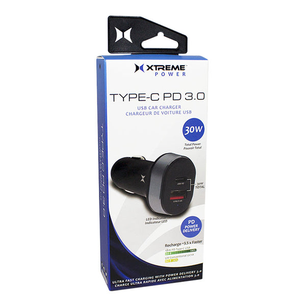 DBM - Xtreme Type-C PD 3.0 USB Car Charger