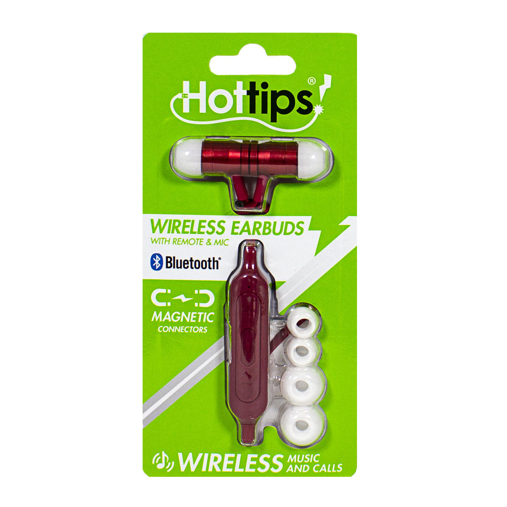 Wholesale Hottips Wireless Bluetooth Magnetic Earbuds with Remote & Mic -  Weiner's LTD