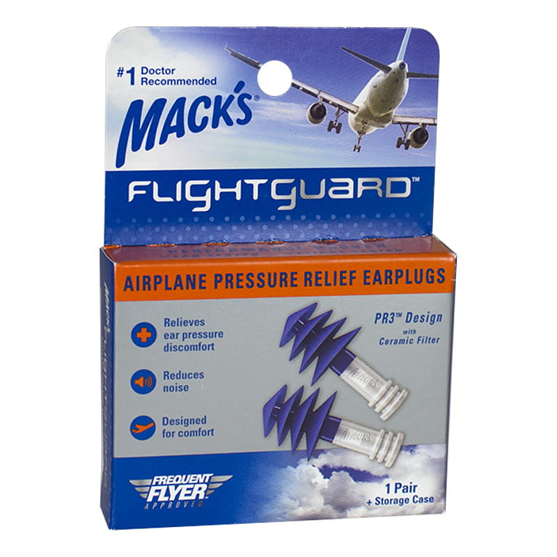 Wholesale Mack's Flightguard Pressure Relief Earplugs - Weiner's LTD