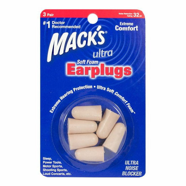 Acoustic Foam Ear Plugs - Mack's Ear Plugs