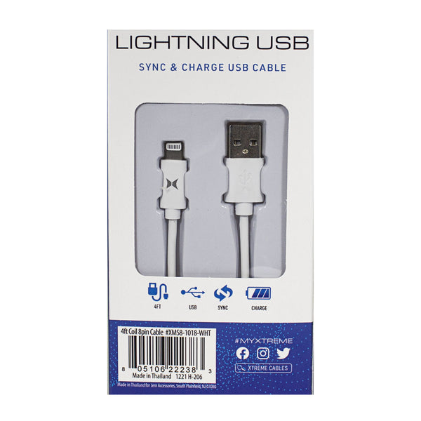 UNAVAILABLE - Xtreme Lightning Sync & Charge Cable for iPhone/iPad - 4 ft.