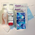 COVID 19 - Go to Work/Store Sanitizing & Care Kit with Sanizide Wipes & Mask, 8 items