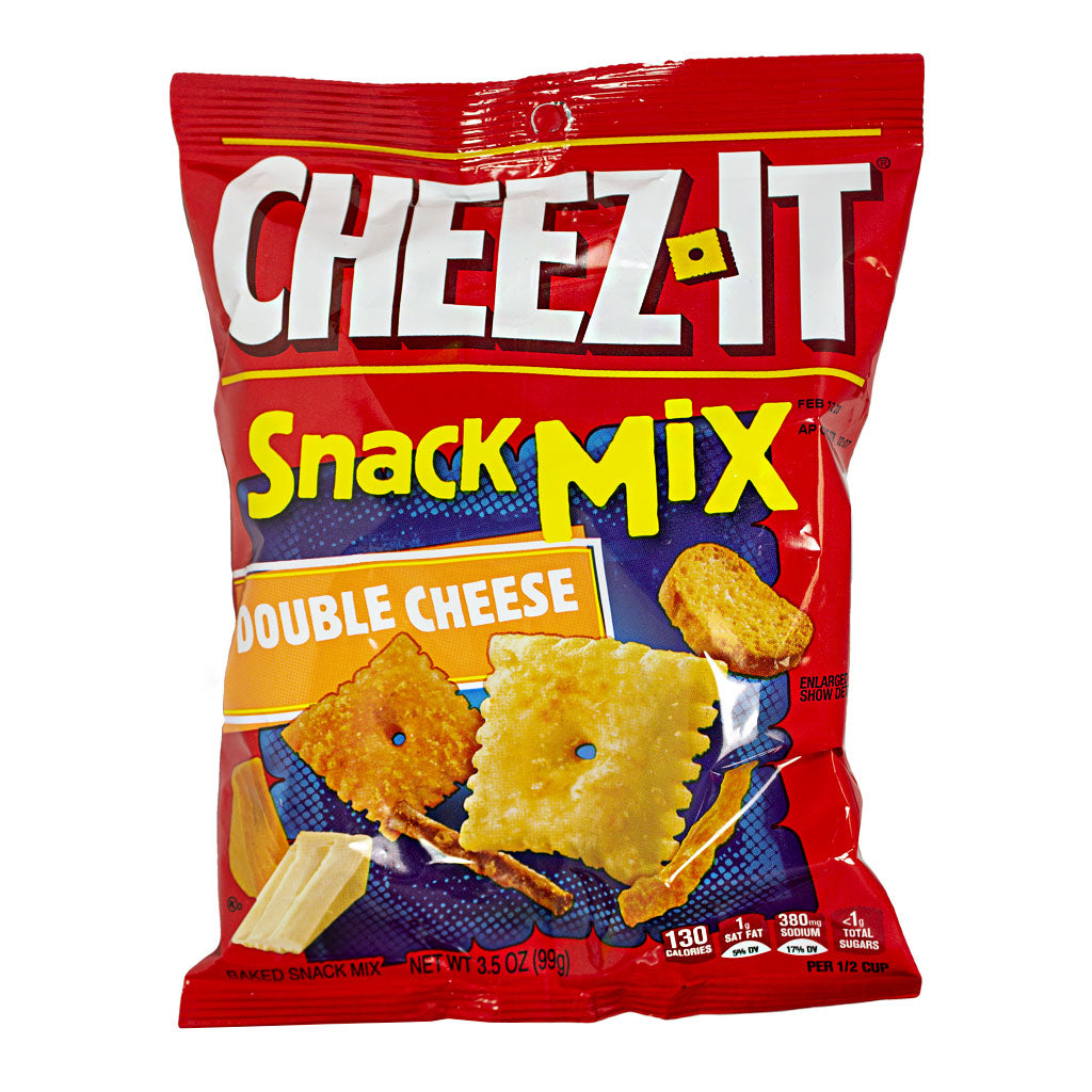 Travel Size Cheez-It Double Cheese Snack Mix - 3.5 oz. - Weiner's LTD