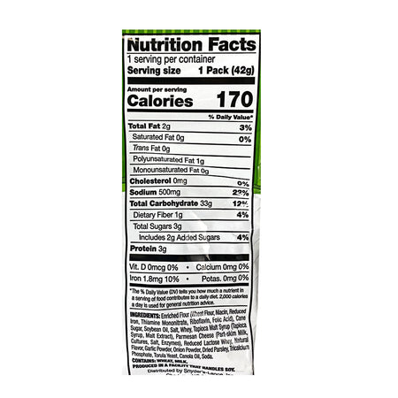 Snack Factory Pretzel Crisps Variety pack - 1.5 oz.