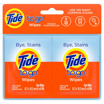 UNAVAILABLE - Tide To Go Instant Stain Remover Wipes – 2 ct.